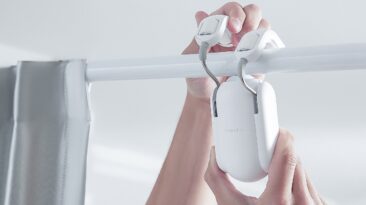 Este gadget permite que você controle suas cortinas por voz – ou até mesmo programe para abrir automaticamente ao nascer do sol