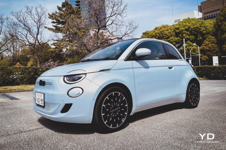 Revisão elétrica aberta do FIAT 500e