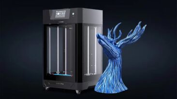 Dê vida aos seus designs criativos com esta impressora 3D rápida e suave