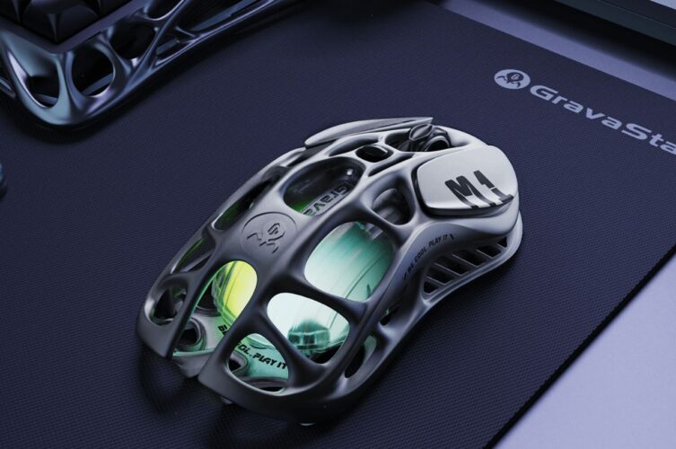 Um mouse para jogos leve que eleva sua experiência de jogo com seus recursos de personalização