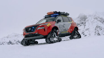 O off-roader Nissan Trail Mountain Rescue foi construído para operações de resgate difíceis nos Alpes italianos