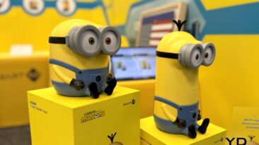 Esses roteadores Wi-Fi Minions foram provavelmente os dispositivos mais brilhantes que vimos na CES 2024