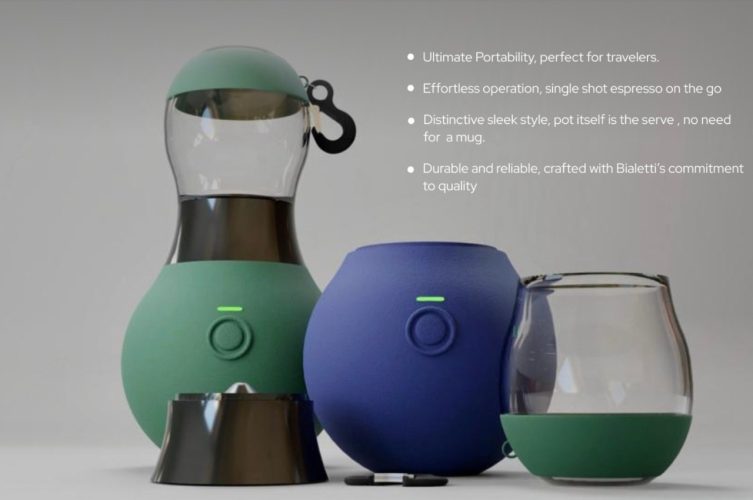 A panela moka portátil permite que você obtenha aquele impulso de café expresso enquanto viaja
