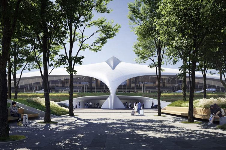 O aeroporto de Lishui em formato de pássaro será inaugurado no final deste ano na China