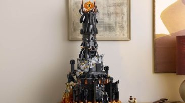 O conjunto LEGO Barad-dur traz a torre sinistra de Sauron do Senhor dos Anéis para sua mesa de trabalho