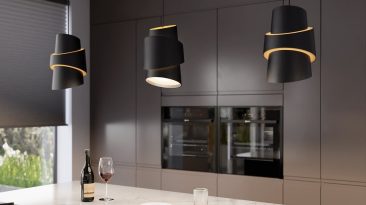 Croissant Pendant Light da Gantri adiciona um calor delicioso ao seu espaço