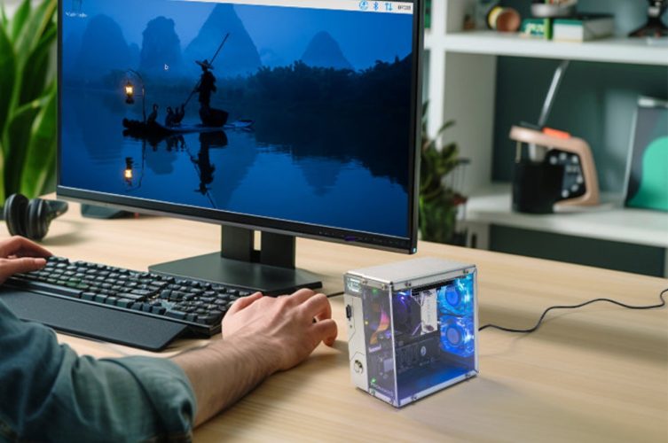 Bonito e minúsculo PC de mesa é um case inspirado em jogos para o Raspberry Pi 5