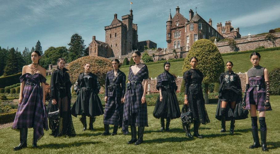 DIOR APRESENTA COLEçãO CRUISE 2025 EM PERTSHIRE, ESCóCIA
